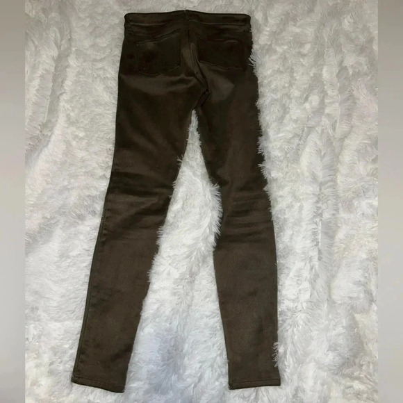 Kut from the Kloth Mia Toothpick Skinny Pants Size 6 Taupe Bottoms - Picture 3 of 6